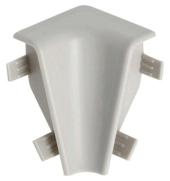 LOGOCLIC Notranji vogalnik K40 C (Siva, 2 kos, Ustrezno za: LOGOCLIC podnožna letev K40 C)