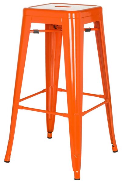 MID.YOU Barski Stol Vantaggio High, Oranžna