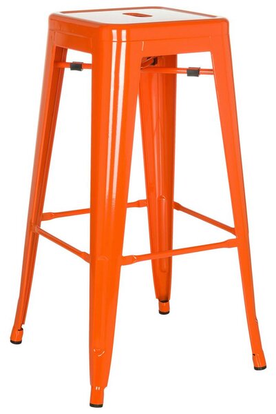 MID.YOU Barski Stol Vantaggio High, Oranžna