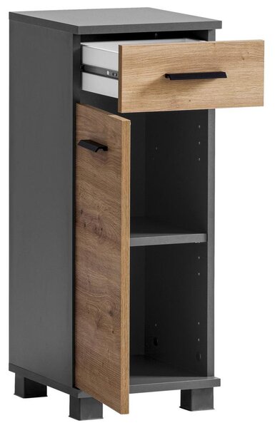 Stylife Spodnja Omarica Palermo, Antracit, Barva Hrasta