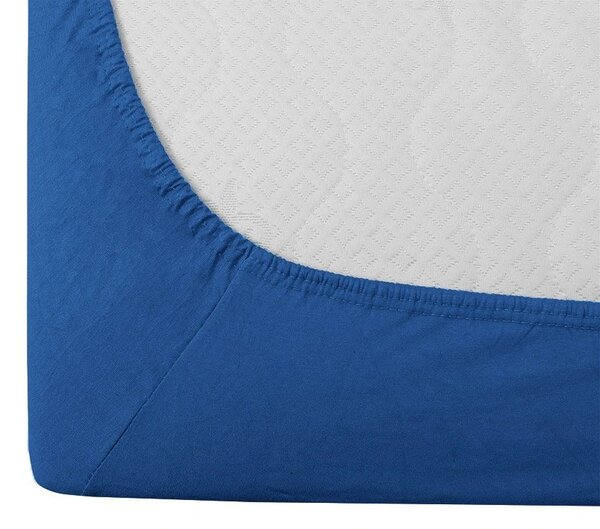 Jersey rjuha temno modra 90 x 200 cm