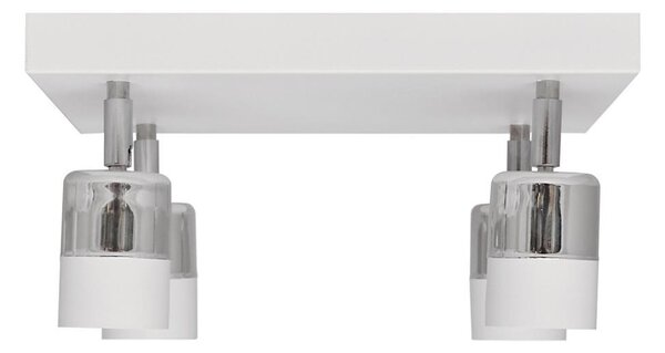 LED Reflektor TUBSSON 4xGU10/4,8W/230V bela/sijajni krom