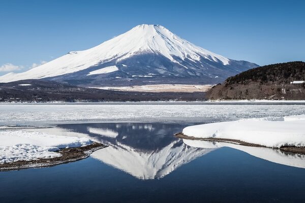 Slika japonska gora Fuji