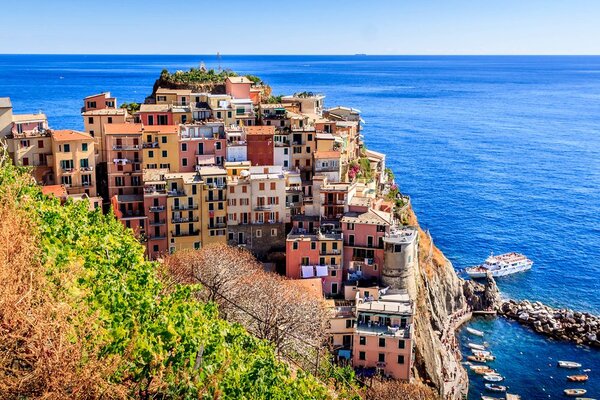 Slika italijanska Manarola