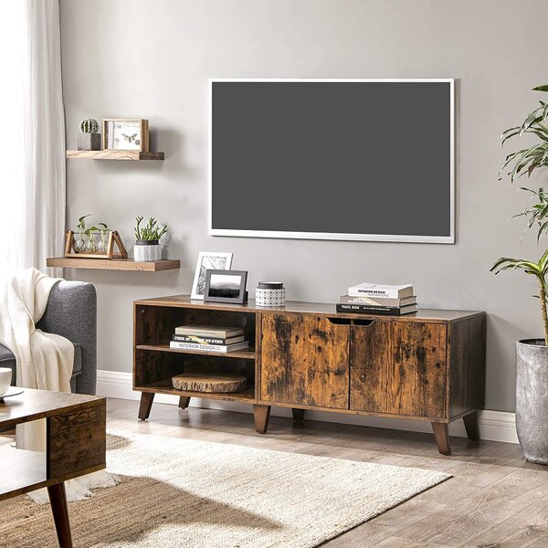 TV omarica, 2-vratno TV stojalo, 140x40x50 cm | VASAGLE