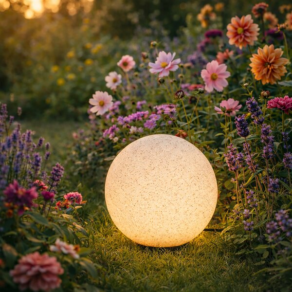 Moderna zunanja svetilka siva 25 cm IP65 - Nura