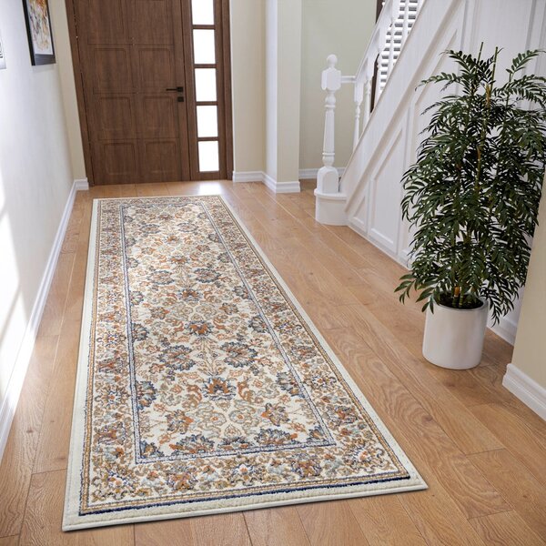 Kremno bel tekač 80x240 cm Orient Saraceni – Hanse Home