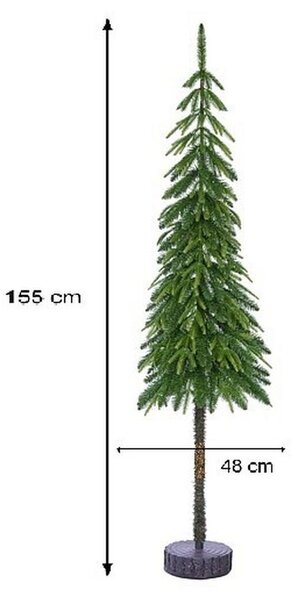 Mömax Božična Jelka Lodge 155 Cm