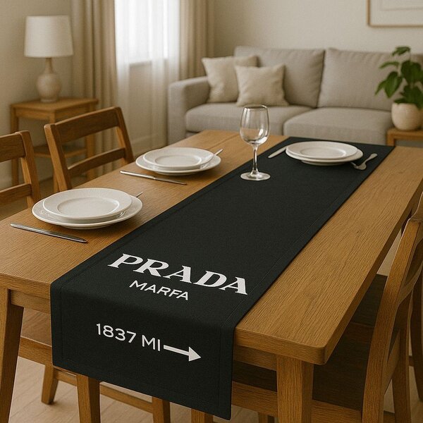 Namizni tekač 45x140 cm Prada – Mila Home