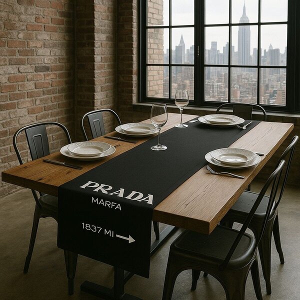Namizni tekač 45x140 cm Prada – Mila Home