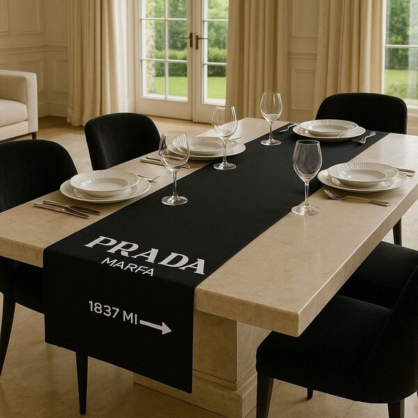 Namizni tekač 45x140 cm Prada – Mila Home