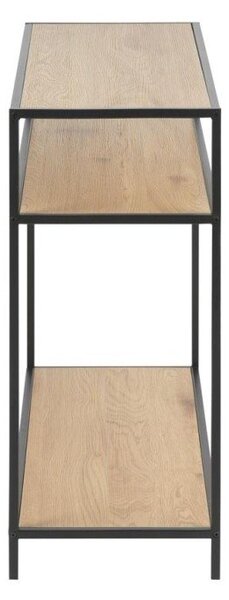 Črna konzolna mizica 100x35 cm Seaford - Actona