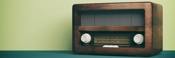 Slika retro radio