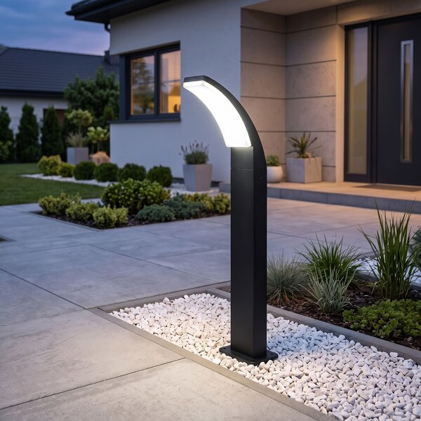LED stoječa vrtna svetilka JNH033-G Black