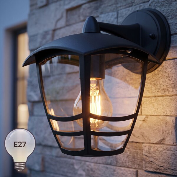 Fasadna stenska svetilka JNH037-1G Black