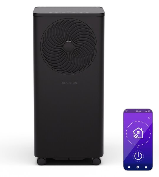 Klarstein Aero Ring 9K, klimatska naprava, 9 000 BTU, mobilna in inteligentna, za maks. 31 m² z glasovnim upravljanjem