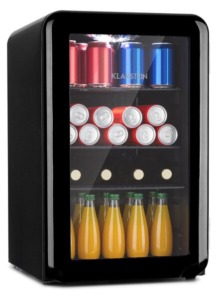 Klarstein PopLife 70L, hladilnik za pijače, hladilnik, 70 litrov, 0 - 10 ° C, retro dizajn