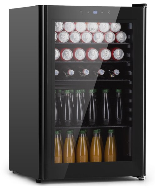 Klarstein Beersafe 115 Hladilnik 115 ltr 4 police Trojna izolirana steklena vrata Na dotik