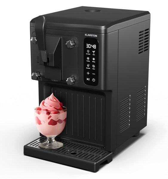 Klarstein Aparat za sladoled SweetSwirl, sladoled, smutiji in mlečni napitki, samodejno čiščenje
