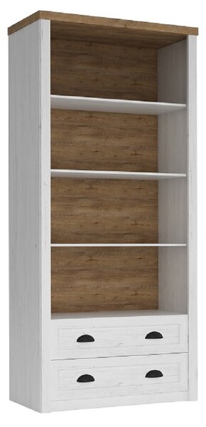 KONDELA Regal R2, bor andersen/hrast lefkas, PROVANCE