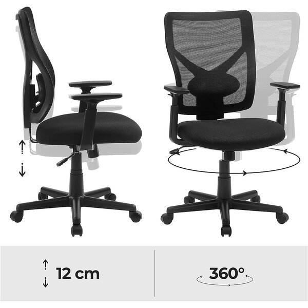 Ergonomski pisarniški stol | SONGMICS