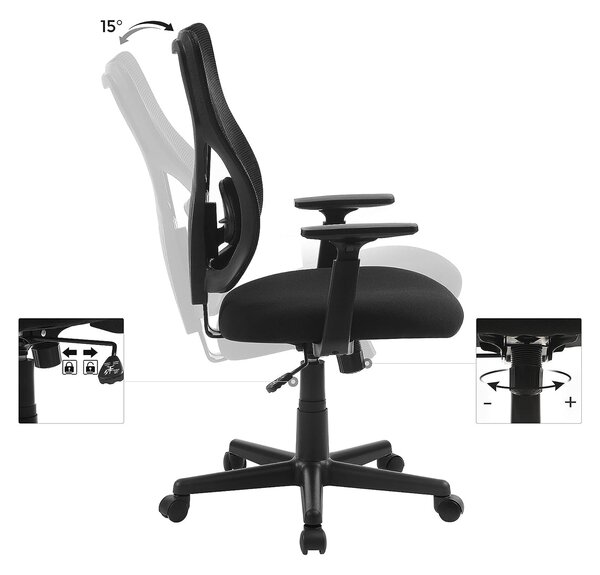 Ergonomski pisarniški stol | SONGMICS