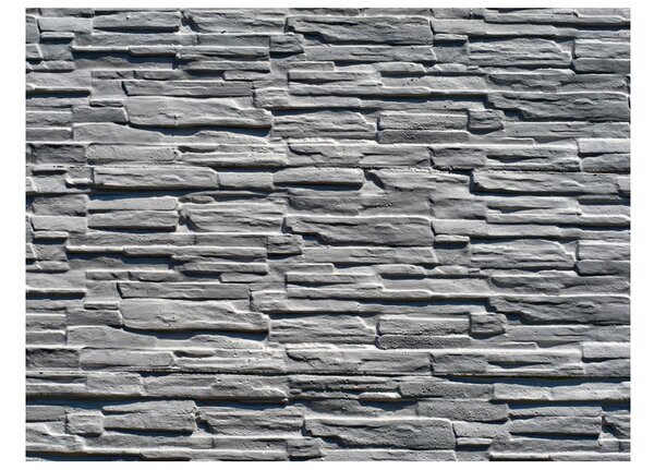 Fototapeta - Grey stone wall