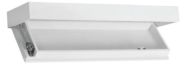 Floatshelf™ Stenska Polica S Skritim Predalom (53 X 17,5 X 5 Cm), Bela