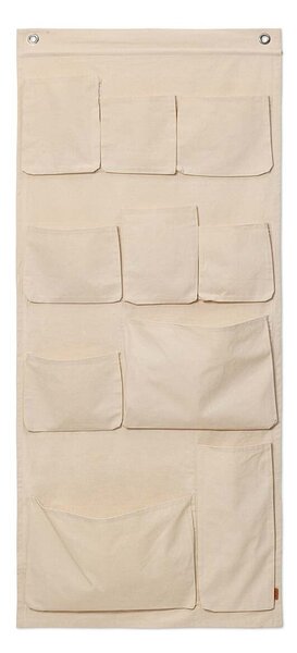 Ferm Living Stenski organizator ferm LIVING Canvas XL Wall Pockets