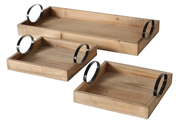 Boltze Komplet pladnjev Boltze Ringo 3-pack
