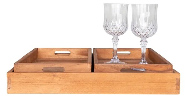 House Nordic Komplet pladnjev House Nordic Faro 3-pack