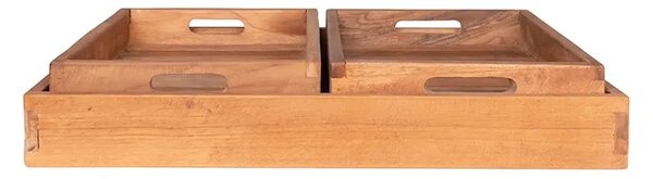 House Nordic Komplet pladnjev House Nordic Faro 3-pack