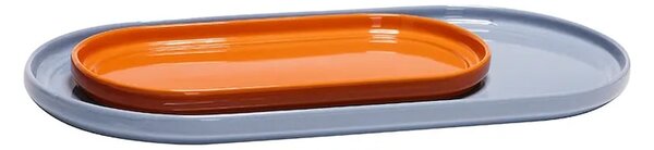 Hübsch Komplet pladnjev Hübsch Amare 29 x 15 / 43 x 22 cm 2-pack