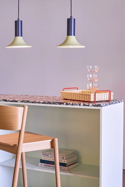 Hübsch Okrasni pladenj Hübsch Splint 42 x 27 x 10 cm