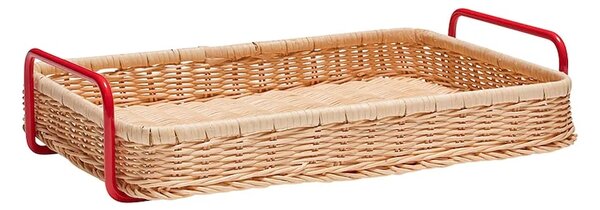 Hübsch Okrasni pladenj Hübsch Splint 42 x 27 x 10 cm
