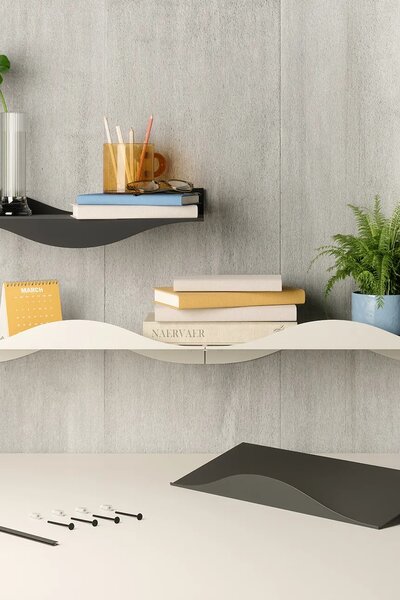 Umbra Stenska polica Umbra Surf 43,1 x 17,7 x 9,9 cm 2-pack