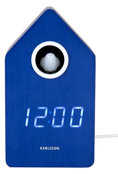 Karlsson Budilka s kukavico Karlsson Cuckoo LED 16 cm