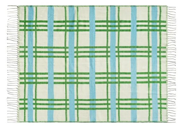 &k amsterdam Pregrinjalo &k amsterdam plano blue 130 x 200 cm