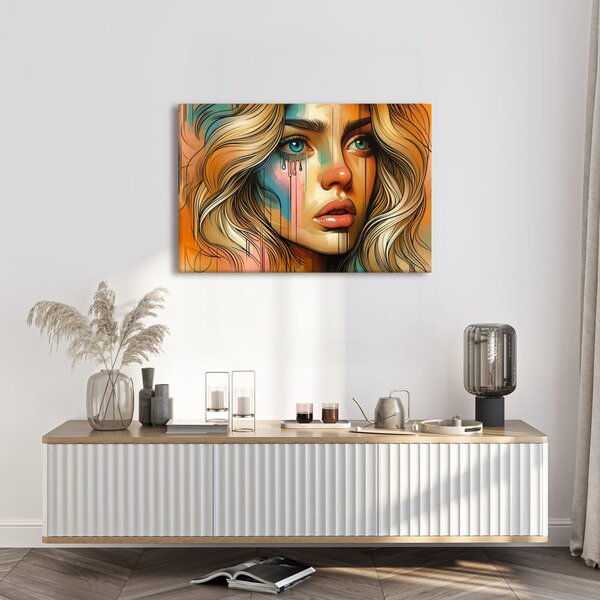 Slika moderen portret ženske