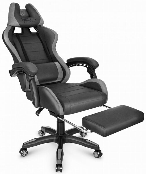 Gaming stol HC-1039 Gray-Black Mesh