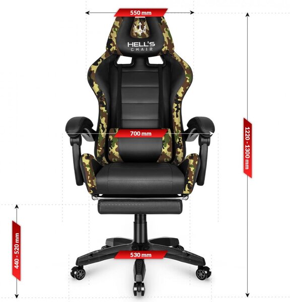 Gaming chair HC-1039 Army