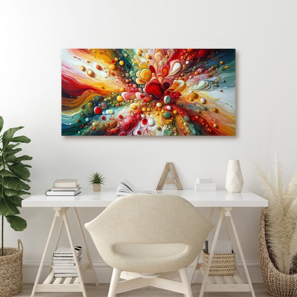 Slika dinamična harmonija barv