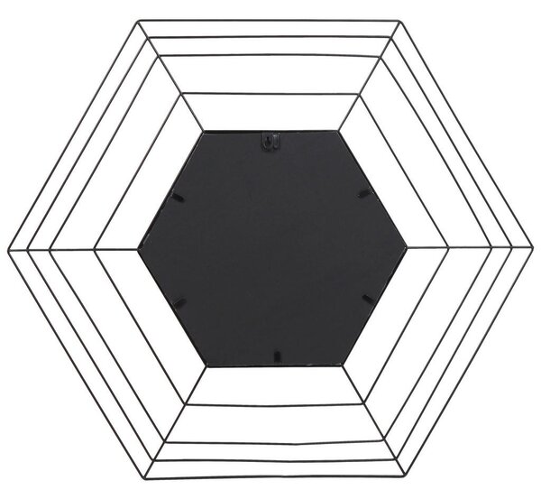 STENSKO OGLEDALO, 79,5/69/1,5 cm kovina, steklo