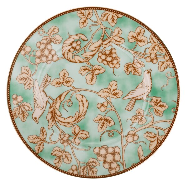 TEMPO-KONDELA DONATELLA TURQUOISE, jedilni servis, komplet 20 kosov, porcelan