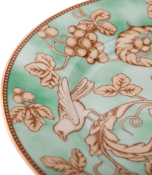 TEMPO-KONDELA DONATELLA TURQUOISE, jedilni servis, komplet 20 kosov, porcelan