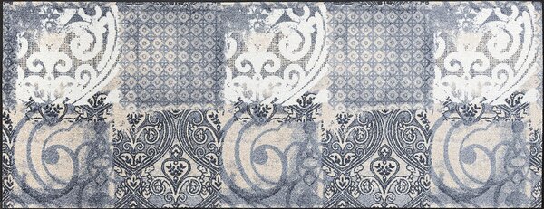 TEKAČ Arabesque 75/190 cm potiskano svetlo siva, bež