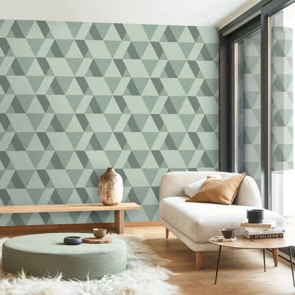 Tapeta Perception Tangram 7 barv