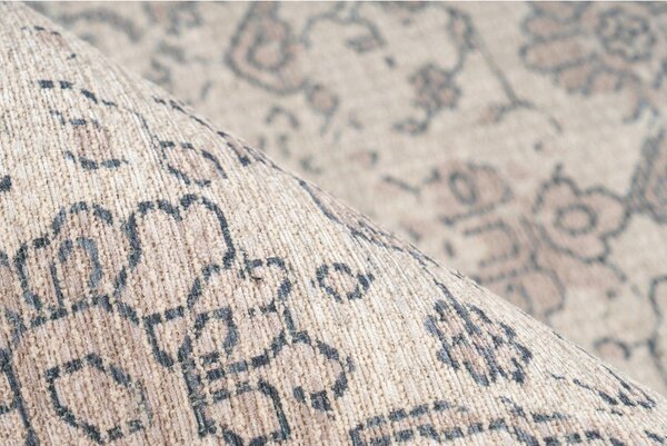 VINTAGE PREPROGA 120/170 cm potiskano krem barve