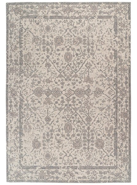 VINTAGE PREPROGA 120/170 cm potiskano krem barve