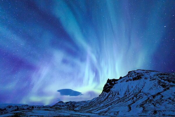 Fototapeta severni polarni sij